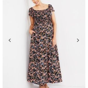 Mother Hood Maternity Maxi Dress